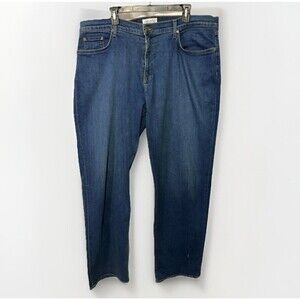 Tecovas Standard Jeans Mens 42x32 Medium Blue‎ Made In USA Italian Denim 32STMW